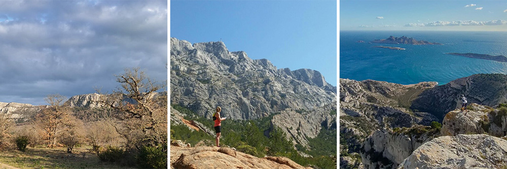 Sainte-Baume, Sainte-Victoire, Calanques